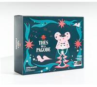 Thés de la Pagode - Coffret Découverte Bio Thés Voyage des Saveurs - Assortiment de 3 Thés et 1 Rooibos - Édition Limitée Princesse Zao - Idée Cadeau Noël - 32 Sachets
