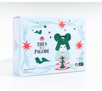 Thés de la Pagode - Coffret Découverte Elixir d'Infusions - Assortiment de 4 Infusions Bio - Créations Uniques en Édition Limitée Princesse Zao - Idée Cadeau Noël - 32 Sachets