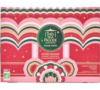 Thés de la Pagode - Coffret de Thés Gourmets Bio "Divine Corée" - 3 Thés Bio + 1 Rooibos Bio - Édition Limitée, Idée Cadeau Noël - 32 Sachets
