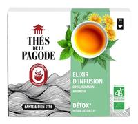 Thés De La Pagode Élixir D'infusion Detox 18 Sachets