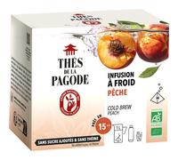 Thés De La Pagode Infusion À Froid Pêche 6 Infusettes 42g