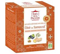 Thés de la Pagode Infusion Elixir du Samouraï Bio 18 Sachets