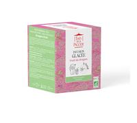 Thés de La Pagode - Infusion Glacée Bio au Fruit du Dragon - Préparation à Froid en 15mn - Boisson Fruitée, sans Sucre Ajouté ni Théine - Agriculture Biologique - 6 Sachets