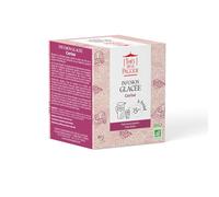Thés de La Pagode - Infusion Glacée Bio Cerise - Préparation à Froid en 15mn - Boisson Fruitée, sans Sucre Ajouté ni Théine - Agriculture Biologique - 6 Sachets