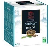 Thés de la Pagode Sou Tsian Thé Wulong Grand Cru Détox Bio 30 Sachets - Phytothérapie - Pharmacie en ligne LaSante.net