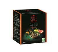 THÉS DE LA PAGODE-Thé vert Agrumes bio Thés de la Pagode - 40 g / 20 infusettes