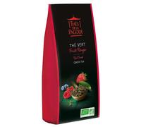 THES DE LA PAGODE-Thé vert bio aux fruits rouges - sachet de 100 g