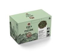 Thés de La pagode - Thé Vert et Matcha Bio - Végétal et Énergisant - Infusion Douce et Équilibrée - Délicatesse Aromatique - 20 Infusettes