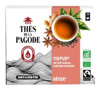 Thés De La Pagode Yinpur Bio Fairtrade 18 Sachets