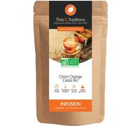 Thés & Traditions - Thé cassis orange citron bio : un mélange original | 100 g