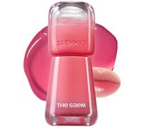 THESAEM Saemmy's Ade Shot Tint - Korean Lip Titnt, Water Gel Lip Stain with Plump Glowy Moisturizing Finish, Buildable Radiant Gloss, Long-Lasting Comfort, 0.1 fl.oz. (03 Lychee Chamomile)