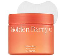 THESAEM - Urban Eco Golden Berry C Toner Pack de tampons faciaux aux extraits de baies d'or péruviennes - Patchs rajeunissants pour corriger les imperfections, le ton et