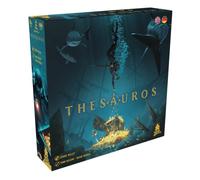 Thesauros - Jeu stratégique pour la Chasse au trésor et la Gestion du Budget - Placement de Travail avec Configuration en mer Profonde - Mode Solo et Expert - Allemand et Anglais - ELZNIR Games