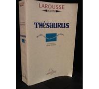 Thésaurus. Des idées aux mots, des mots aux idées