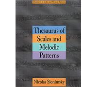 Nicolas slonimsky : thesaurus of scales and melodic patterns - guitare