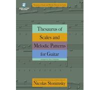 Thesaurus of Scales and Melodic Patterns. Solo pour Guitare. Comprend Enregistrement(s) en ligne
