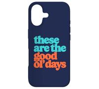 These are The Good OL' Days Positive Message Retro Coque pour iPhone 17
