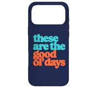These are The Good OL' Days Positive Message Retro Coque pour iPhone 17 Pro Max