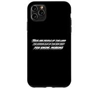 These are The People of The Land | Selles des années 70 Coque pour iPhone 11 Pro Max