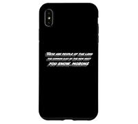These are The People of The Land | Selles des années 70 Coque pour iPhone XS Max