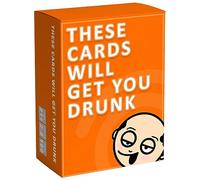 These Cards Will Get You Drunk Jeu de boisson amusant pour adultes, pour les fêtes (français non garanti)