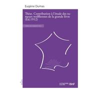 Thèse. Contribution à l'étude des tumeurs wolffiennes de la grande lèvre