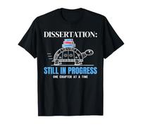 Thèse de Doctorat Dissertation Tortue Doctorant Humour T-Shirt