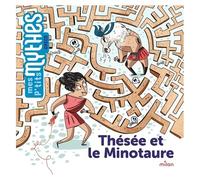 Rose Marin – Thésée et le Minotaure – Illustré par Jess Pauwels – Cartonné (Milan)