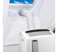TheStriven Joint de Fenêtre pour Climatiseur Mobile Sèche-linge Kit de Joint de Fenêtre pour Climatisation Portable Tissu De Calfeutrage De Fenêtre pour Climatiseur Portatif Aucun Perçage Requis 300cm