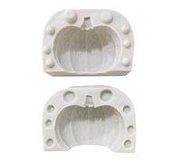 TheStriven Moule en Silicone 3D Citrouille d'Halloween Moule à Gâteau en Silicone Antiadhésif Halloween avec Citrouille pour Savon, Décoration d'Halloween, Fondant gâteau, Chocolat et Sucre