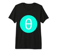 Theta - Huitième Lettre de l'alphabet Grec T-Shirt Haut de Gamme