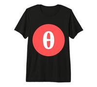 Theta - Huitième Lettre de l'alphabet Grec T-Shirt Haut de Gamme