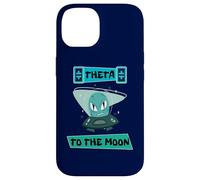 Theta to The Moon Crypto-Monnaie Theta Logo Crypto Art Coque pour iPhone 14