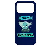 Theta to The Moon Crypto-Monnaie Theta Logo Crypto Art Coque pour iPhone 17 Pro Max