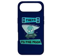 Theta to The Moon Crypto-Monnaie Theta Logo Crypto Art Coque pour iPhone Air