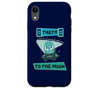 Theta to The Moon Crypto-Monnaie Theta Logo Crypto Art Coque pour iPhone XR