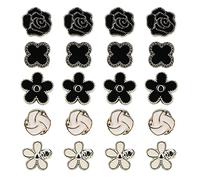 THETAG Boutons de Broche de Chemise 20PCS Boutons de Dissimulation Anti-lumière Bouton à Ajustement Parfait Instantané Boutons de Broche de Sécurité pour Femmes Manteau Pull Manches Cardigan