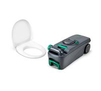 Thetford Kit de Nettoyage pour Toilettes Thetford avec poignée et Roues - Différents modèles pour Toilettes Mobiles de Camping - Rafraîchisseur - Couvercle de réservoir à matières fécales