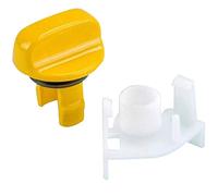 Bouton de chasse d'eau de réservoir de toilette jaune Thetford C2/3/4 2374378