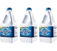 Thetford LOT 3 X Aqua KEM Blue 2L Produits WC Chimique Entretien Toilettes