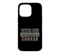 Thetford Mines Canada rétro Coque pour iPhone 14 Pro Max
