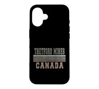 Thetford Mines Canada rétro Coque pour iPhone 16