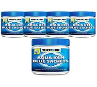 Thetford Mixte LOT 5 X Aqua KEM Blue SACHETS, bleu, grand EU