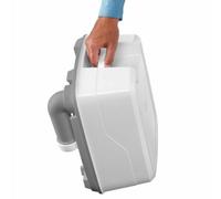 WC Chimique Portable - THETFORD - Porta Potti Qube PP 165 - Capacité 21L - 15L - Gris