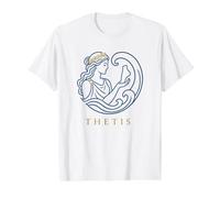 Thetis Grecque Mer Nymphe Déesse Ancienne Mythologie T-Shirt Graphique avec Valeur