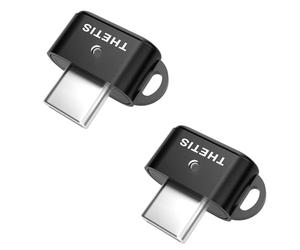Thetis Nano-C for Business - Lot de 2 clés de sécurité USB C FIDO2 L1 MFA et accès par accès pour ERP scolaire, compte en ligne des employés, compatible avec Coinbase Google Workspace Apple ID