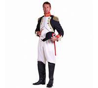 Thetru Costume Homme Uniforme Napoléon Déguisement Historique du Carnaval Impérial Français (M)