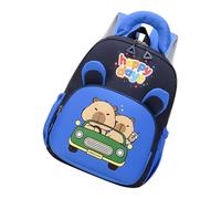 Thewasc À Étudiant De Dessin Animé Grand Espace Rangement D'école Décontracté Respirant Bandoulière Sangle Soutien Sacs Scolaires Sur Le Thème Capybara