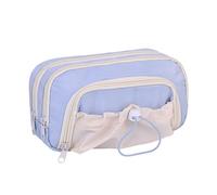 Thewasc À Stylos Élégant À Corde Design Lavable Rangement Multi-Poches pour Étudiants Outils d'art De Bureau Pochettes Multicouches De Voyage