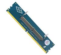 Thewasc Adaptateur d'extension SO-DIMM pour ordinateur portable DDR5 vers PC de bureau DIMM Carte testeur de mémoire Convertisseur pour PC Unisexe Accessoire d'ordinateur